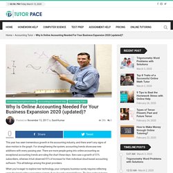 Why Is Online Accounting Needed For Your Business Expansion?