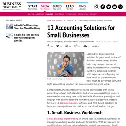 12 Accounting Solutions for Small Businesses