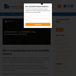 Why is accounting important in the hospitality industry? – Nimble Property Blog