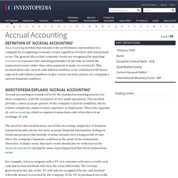 Accrual Accounting Definition