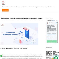 Accounting ServicesAccounting Services For Online Sellers/E-commerce Sellers