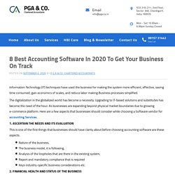 8 Best Accounting Software In 2020 To Get Your Business On Track