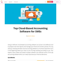 Top Cloud-Based Accounting Software for SMEs
