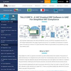 VAT Accounting Software UAE