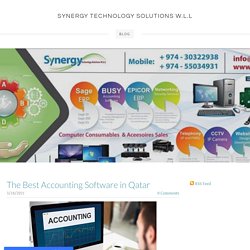 The Best Accounting Software in Qatar - SYNERGY TECHNOLOGY SOLUTIONS W.L.L