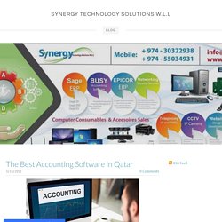 The Best Accounting Software in Qatar - SYNERGY TECHNOLOGY SOLUTIONS W.L.L