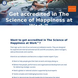 Get accredited in The Science of Happiness at Work™ - iOpener Institute