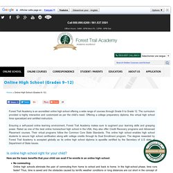 Accredited Online High School