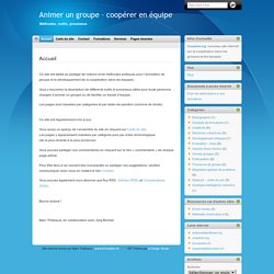 Animer un groupe