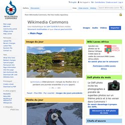 wikimedia commons médiathèque de fichiers média Librement réutilisables