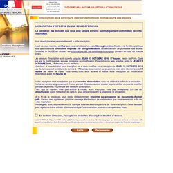 Accueil - INSCRINET-CONCOURS V30.0.1.68.2.79