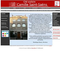 Accueil Lycée Camille Saint-Saëns