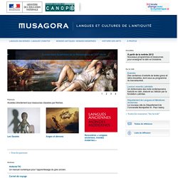 accueil - Musagora - Réseau Canopé