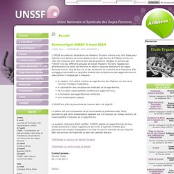 UNSSF : Union Nationale et Syndicale des Sages-Femmes