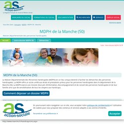 MDPH de la Manche (50) : Accueil des personnes handicapées.