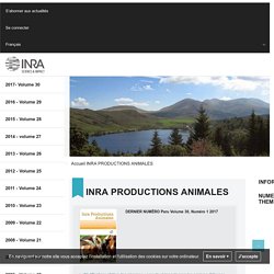 INRA Productions animales