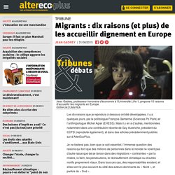 Migrants : dix raisons (et plus) de les accueillir dignement en Europe