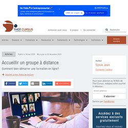 Accueillir un groupe à distance