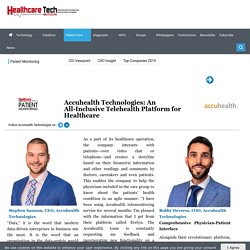 Accuhealth Technologies: An All-Inclusive Telehealth Platform for Healthcare