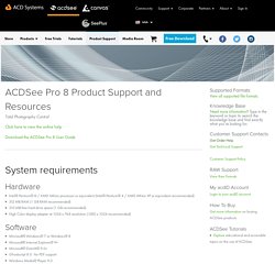 ACDSee Pro 8 Product Support - ACD Systems