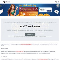 ace2three rummy referral code in 2021