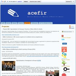 acefir: Projectes