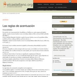 Castellano - La Página del Idioma Español = El Castellano - Etimología - Lengua española