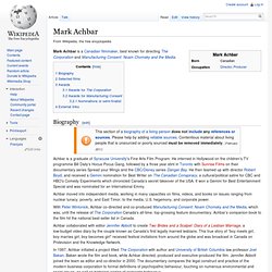 Mark Achbar