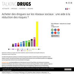 Acheter des drogues sur les réseaux sociaux : une aide à la réduction des risques ?