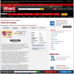 Acheter et télécharger Point de Contact au meilleur prix sur Telecharger.com
