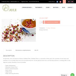 Achetez du thé à la rose biologique en ligne Suisse
