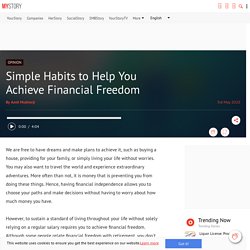 Simple Habits to Help You Achieve Financial Freedom