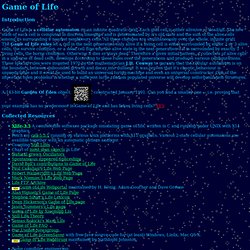 Achim's Game of Life Page