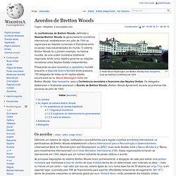 Acordos de Bretton Woods
