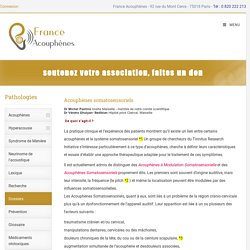 Acouphènes somatosensoriels - France acouphènes
