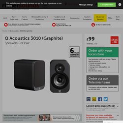 Q Acoustics 3010 Matte Graphite