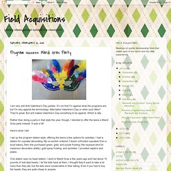 Program success: Mardi Gras Party