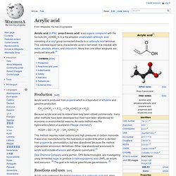 Acrylic acid