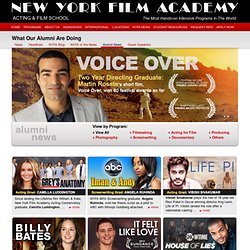 New York Film Academy Alumni