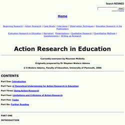 Action Research in Education