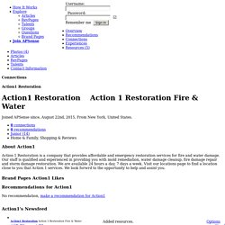 Action1 Restoration, Action 1 Restoration Fire & Water