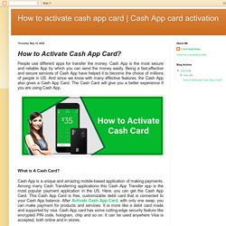 Cash App card activation: How to Activate Cash App Card?