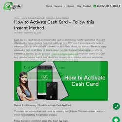 How to Activate Cash Card – Follow this Instant Method