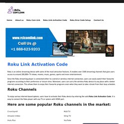 Roku Link Activation Code, Roku account setup, Activate Roku Code
