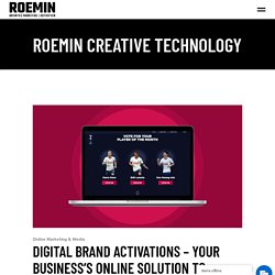 Digital Brand Activations – Your Business’s Online Solution To Social Distancing Restrictions