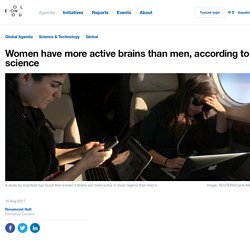 Women have more active brains than men, according to science