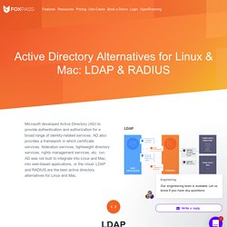 Active Directory Alternatives for Linux & Mac