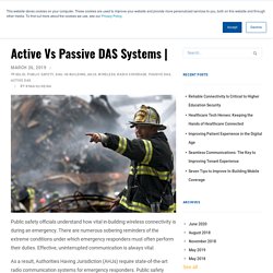 What's the Difference Between Active & Passive DAS Systems?