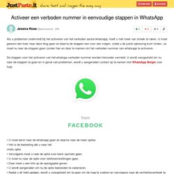 Activeer een verboden nummer in eenvoudige stappen in WhatsApp
