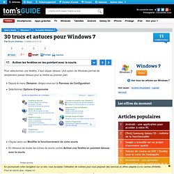 Accélérer la fermeture de Windows 7 : 20 trucs et astuces pour Windows 7